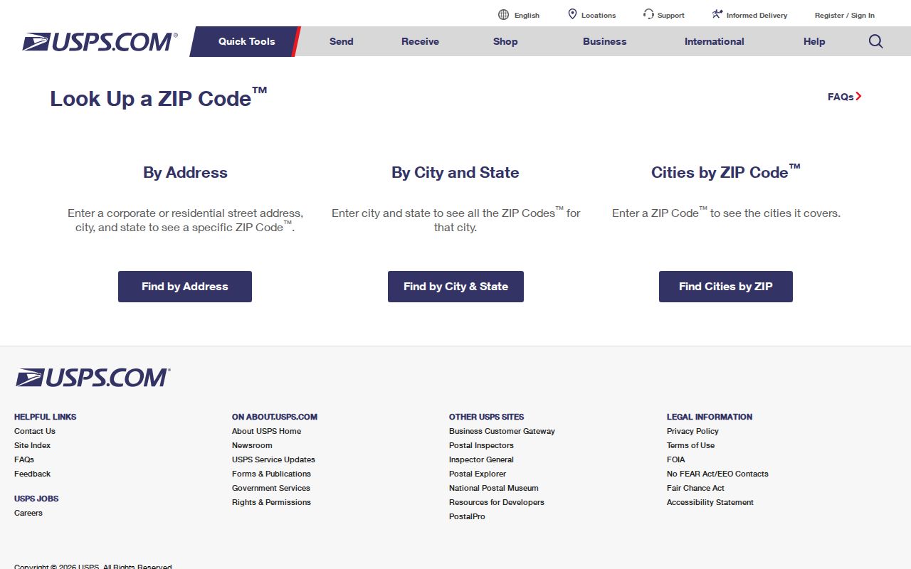Minneapolis ZIP code directory USPS address and city lookup